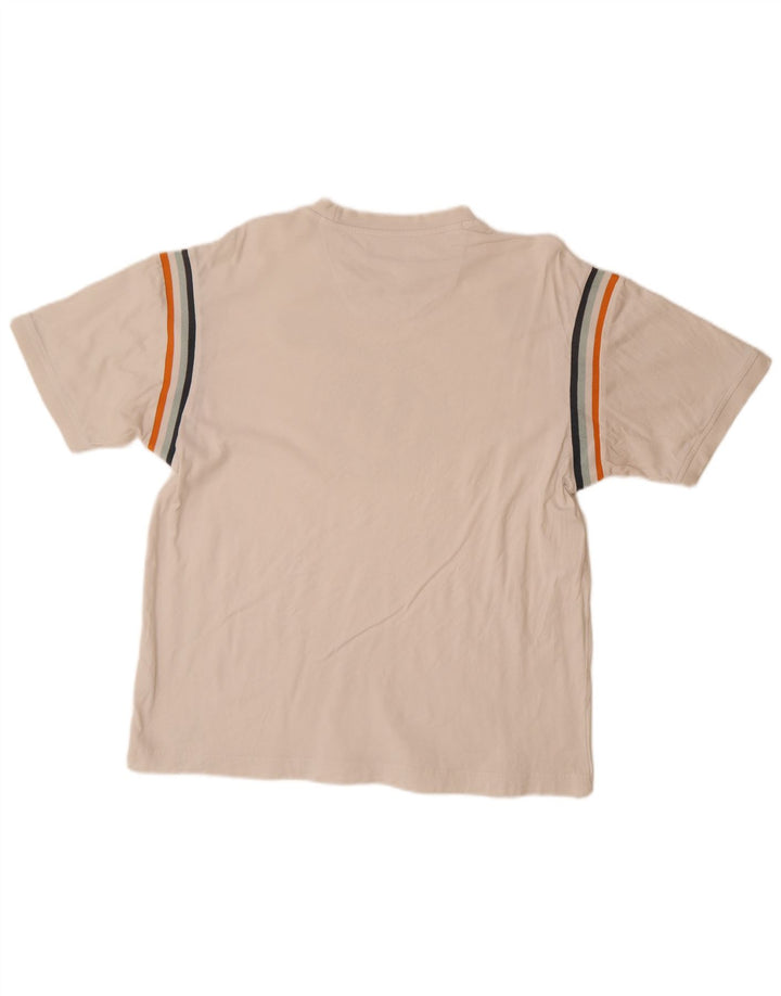 FILA Мужская футболка с рисунком, большой белый хлопок