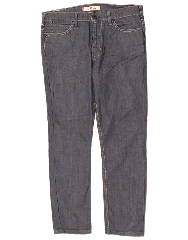 Мужские джинсы Levi's Slim 519 W36 L29 Темно-синие, хлопок