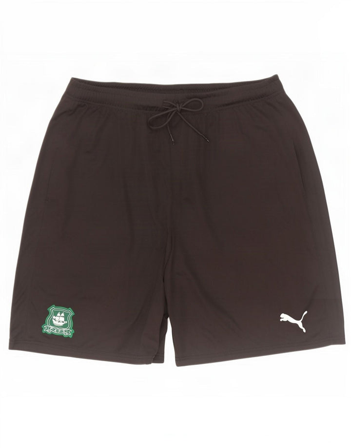 Мужские спортивные шорты Puma 2XL черные из полиэстера