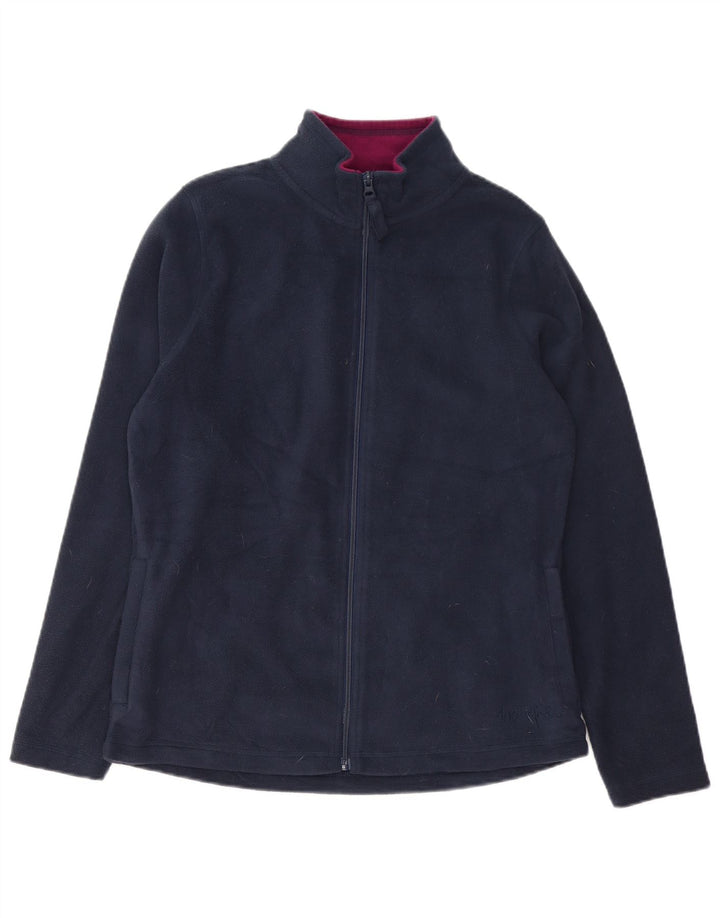 Женская флисовая куртка Weird Fish UK 12, средний темно-синий полиэстер