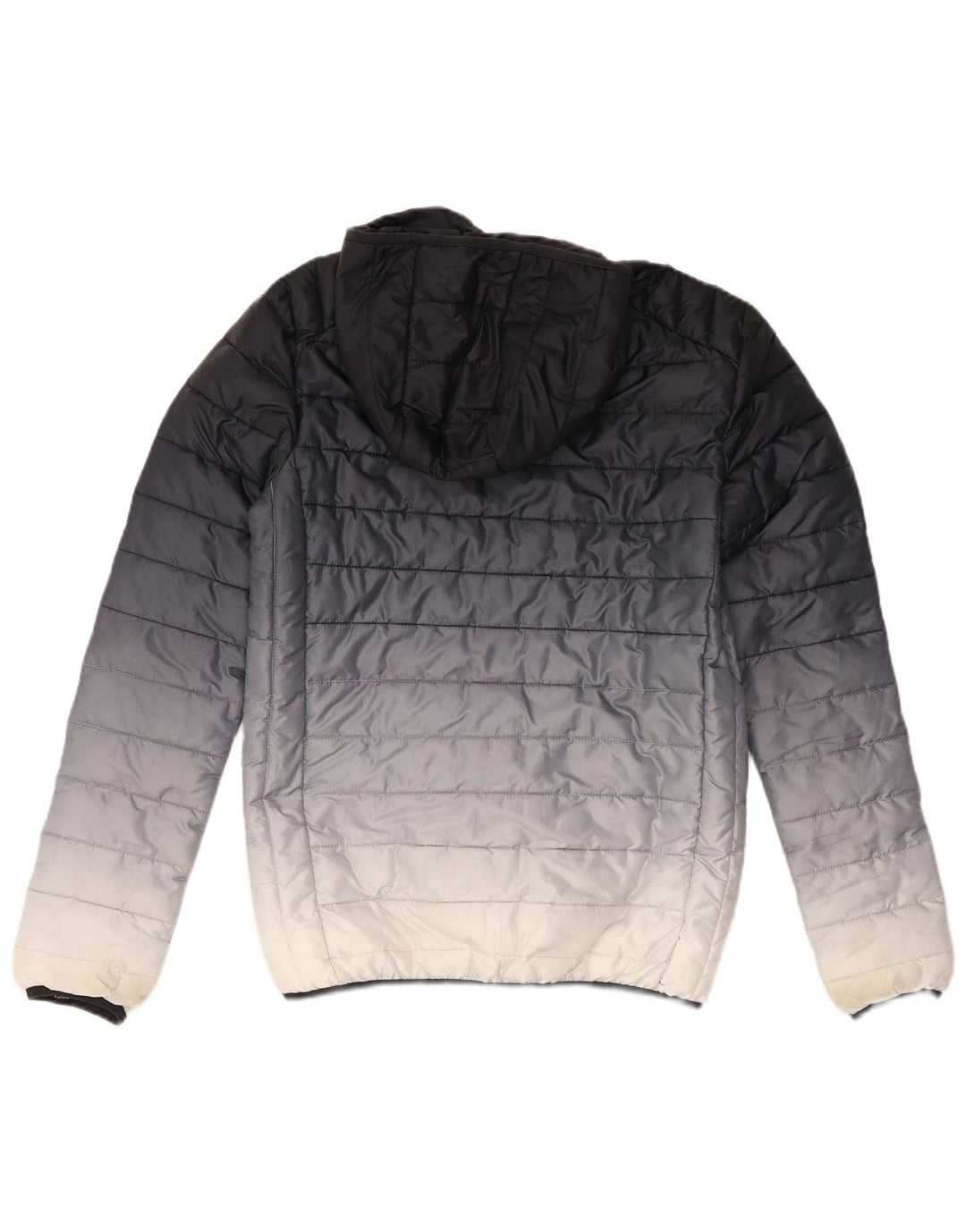 ELLESSE Мужская утепленная куртка с капюшоном UK 34 XS Темно-синий Полиэстер с цветными блоками