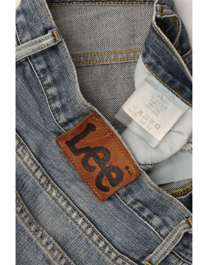 Джинсы Lee Denver Bootcut W34 L29 синие, хлопок