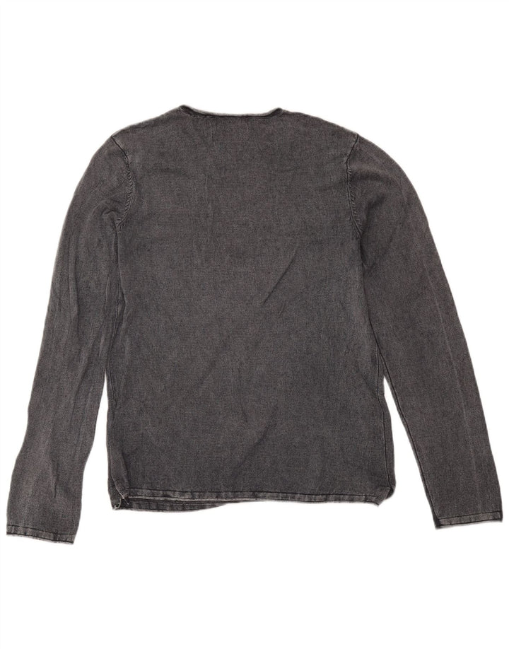 Мужской топ с длинным рукавом Jack & Jones, маленький серый