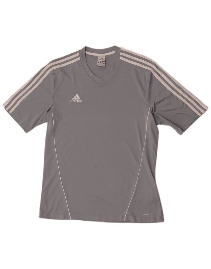 Мужская футболка Adidas Top Large Grey из полиэстера