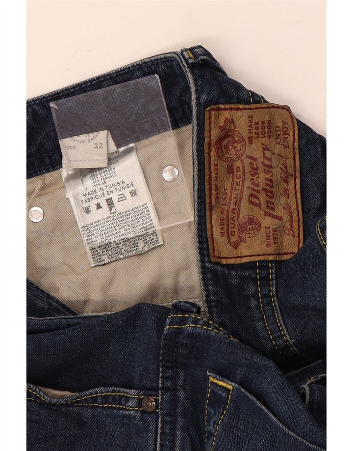 Мужские джинсы Diesel Bootcut W32 L33, синие, хлопок