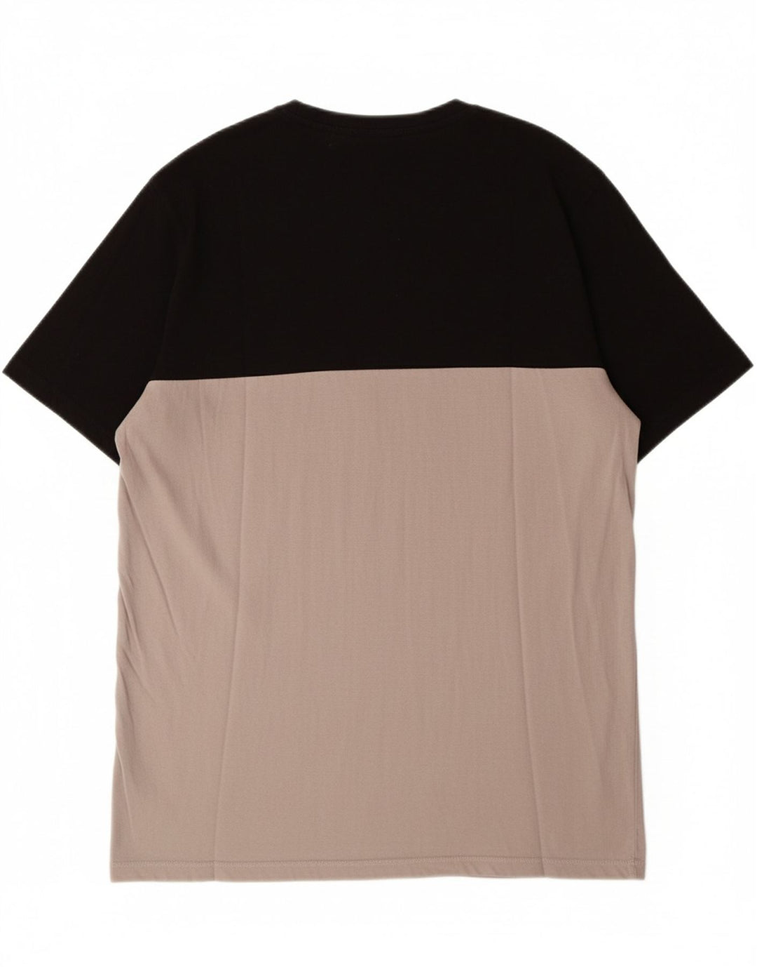 JACK & JONES Mens T-Shirt Top 2XL Grey Colourblock