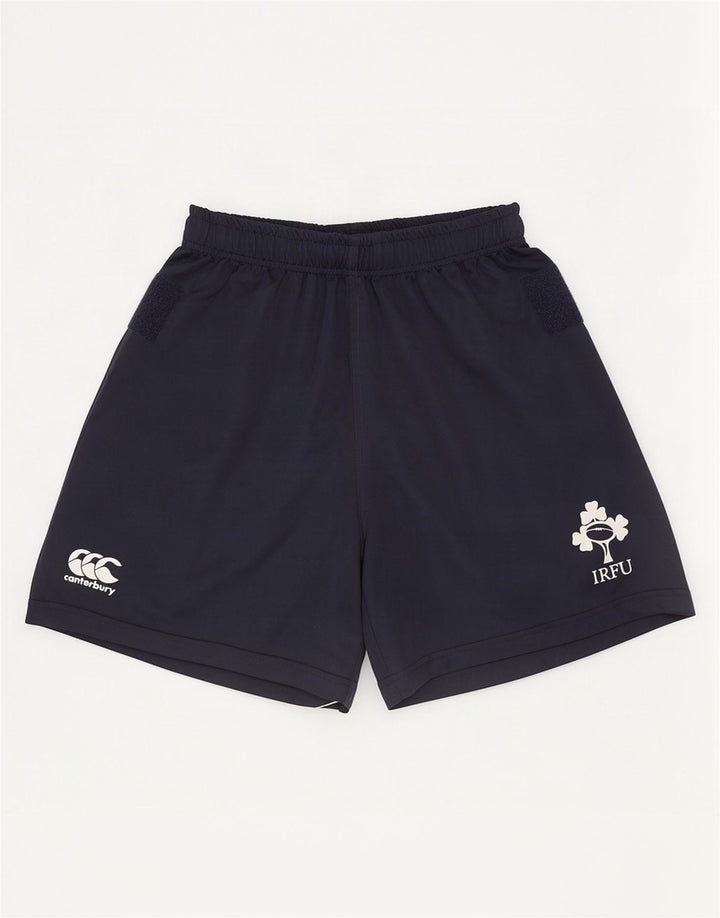 Мужские спортивные шорты Canterbury IRFU среднего размера, темно-синие, полиэстер
