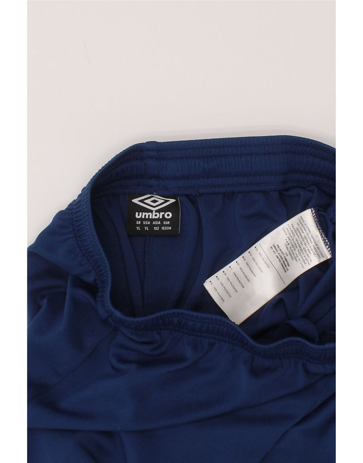 Спортивные шорты Umbro для мальчиков 11-12 лет, большие, темно-синие, полиэстер