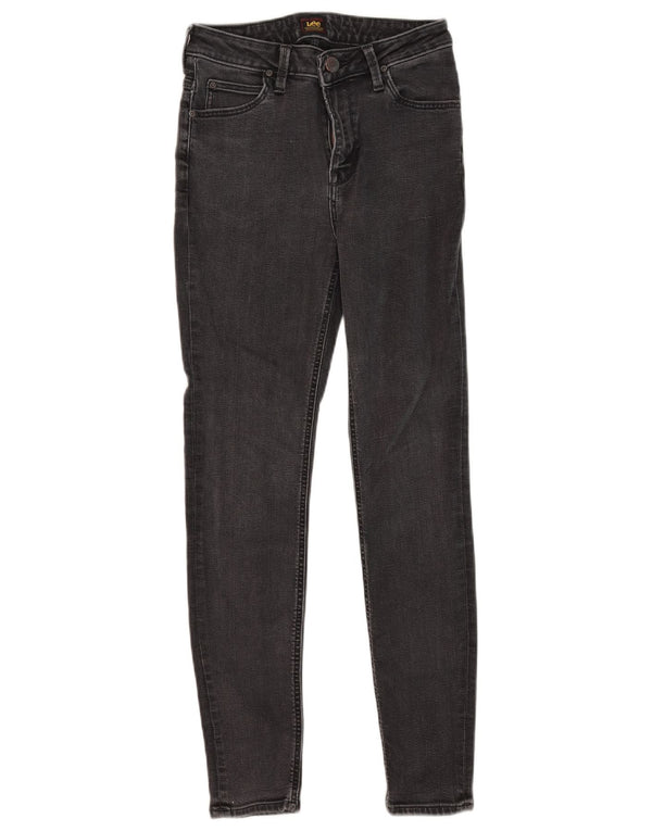 Джинсы Lee Scarlett High Skinny W29 L31, серый хлопок
