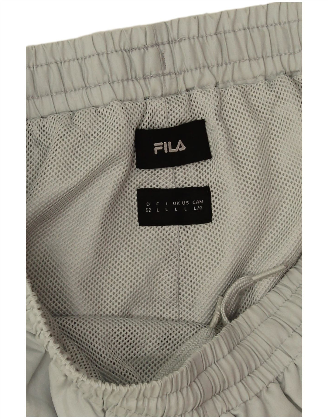 Мужские спортивные брюки с графическим рисунком Fila, джоггеры, большой зеленый полиэстер
