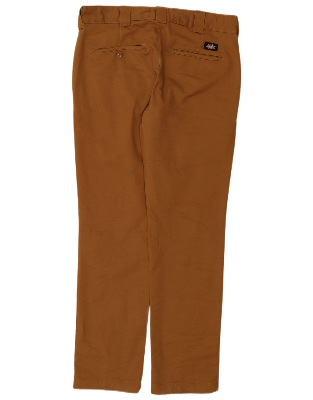 Мужские брюки-чиносы Dickies Slim Fit W33 L32 коричневые из полиэстера