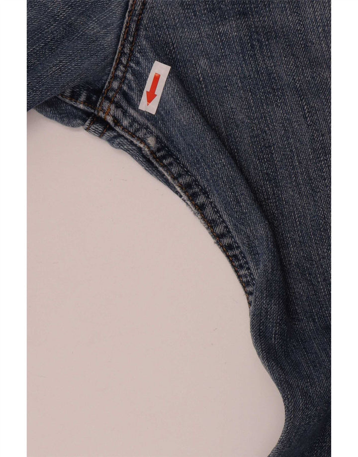 Мужские укороченные прямые джинсы Levi's W38 L26, синие, хлопок