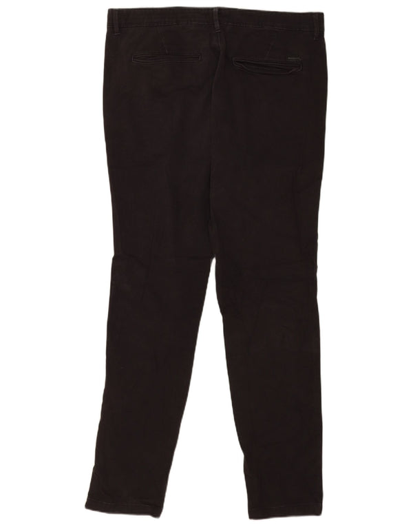 Мужские брюки-чиносы Jack & Jones W34 L32, черные, хлопковые