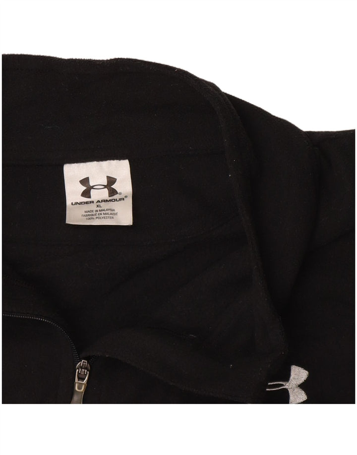 Женский пуловер с воротником на молнии UNDER ARMOR, топ UK 18 XL, темно-синий