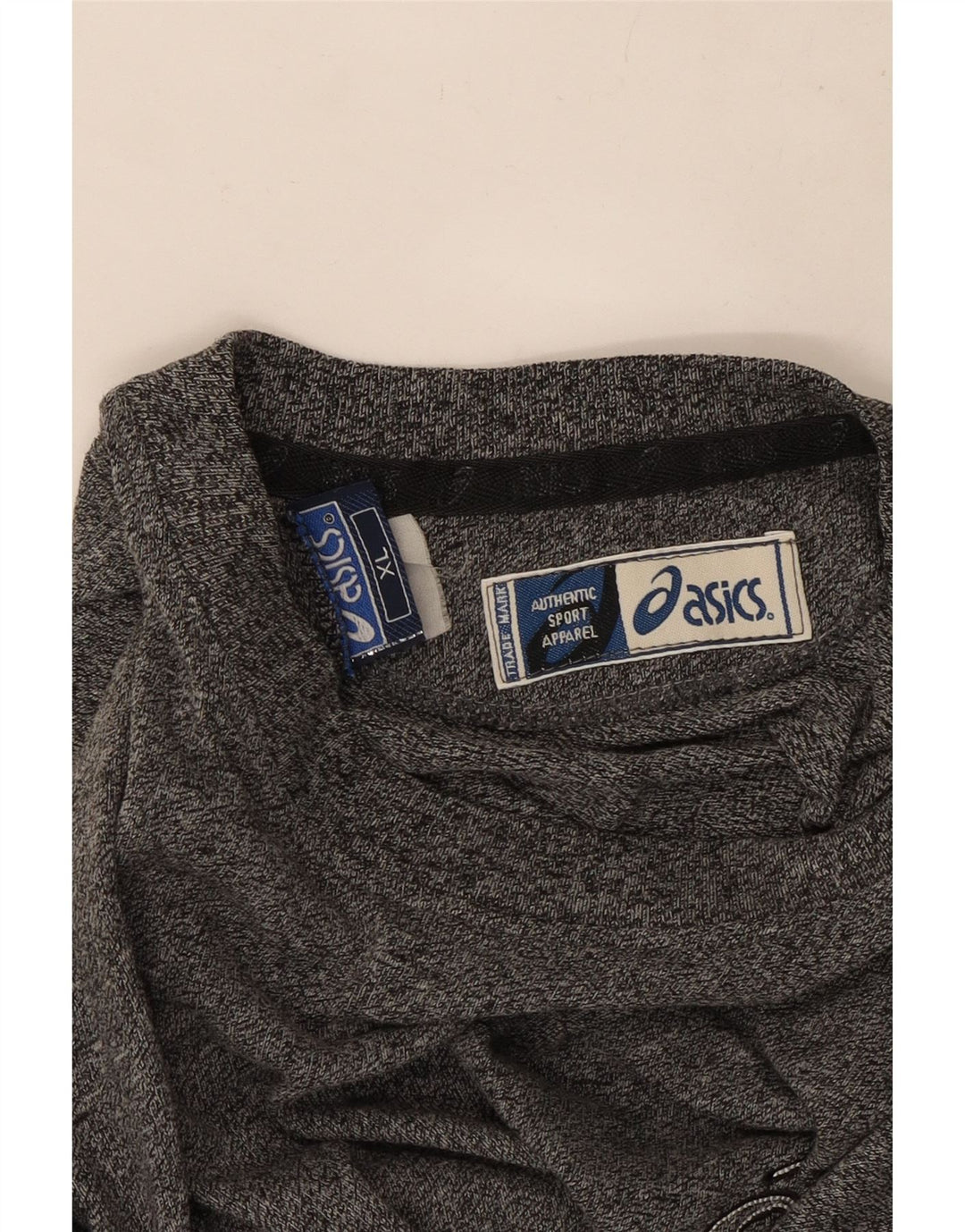 Мужская футболка Asics Top XL Серая в крапинку