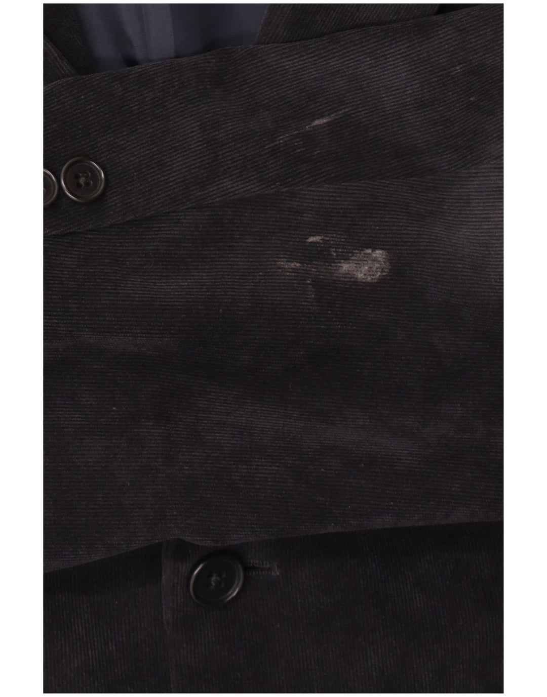 Armani Collezioni Мужской вельветовый пиджак с 2 пуговицами IT 58 3XL Темно-синий