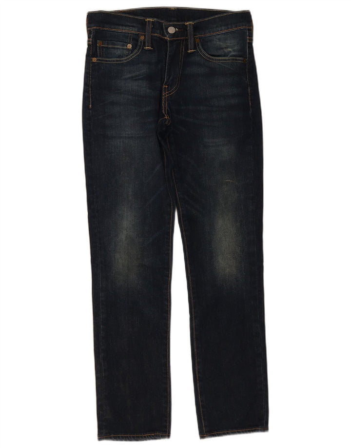 Мужские джинсы Levi's 511 Slim W28 L30 Темно-синие, хлопок