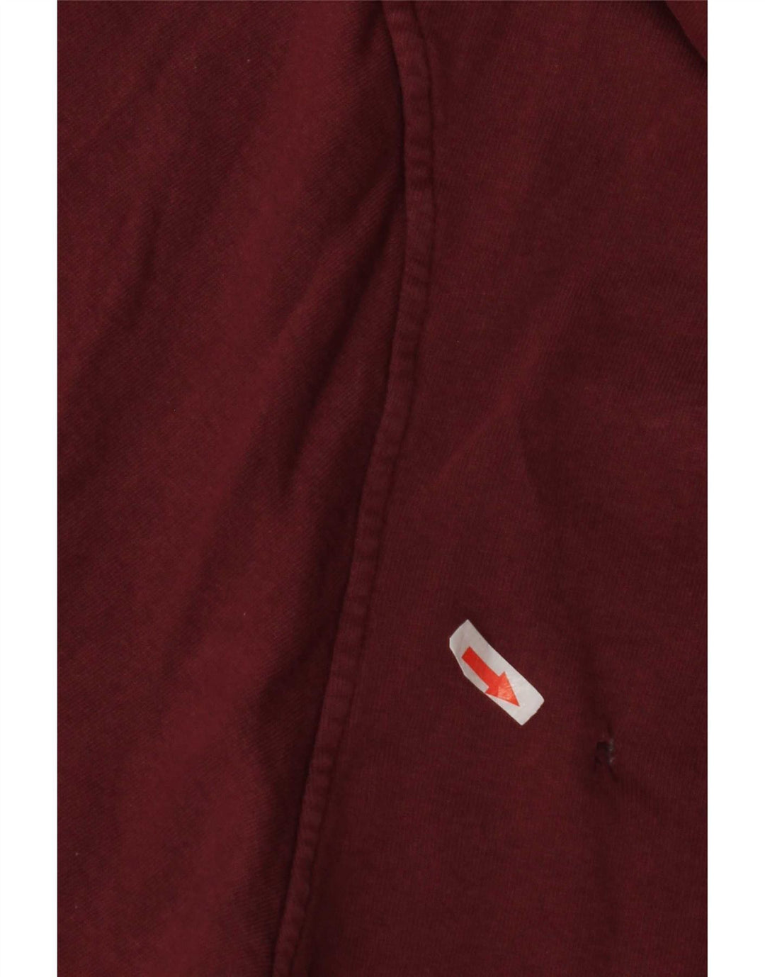Женский джемпер с капюшоном Pull & Bear Oversized UK 14, средний бордовый