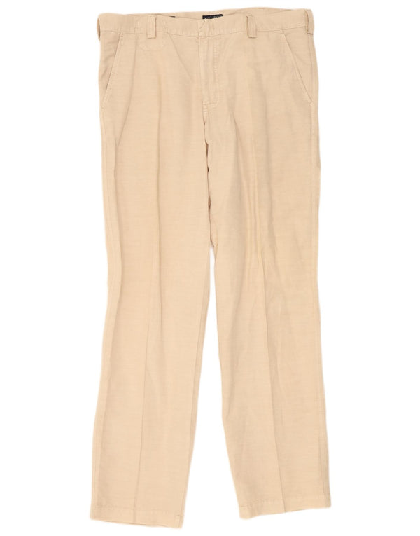 Мужские прямые брюки карго Armani IT 56 3XL W42 L37 Бежевые, хлопок