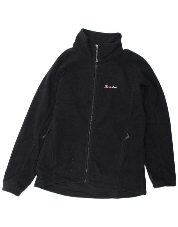 Мужская флисовая куртка BERGHAUS UK 40, большая черная, полиэстер
