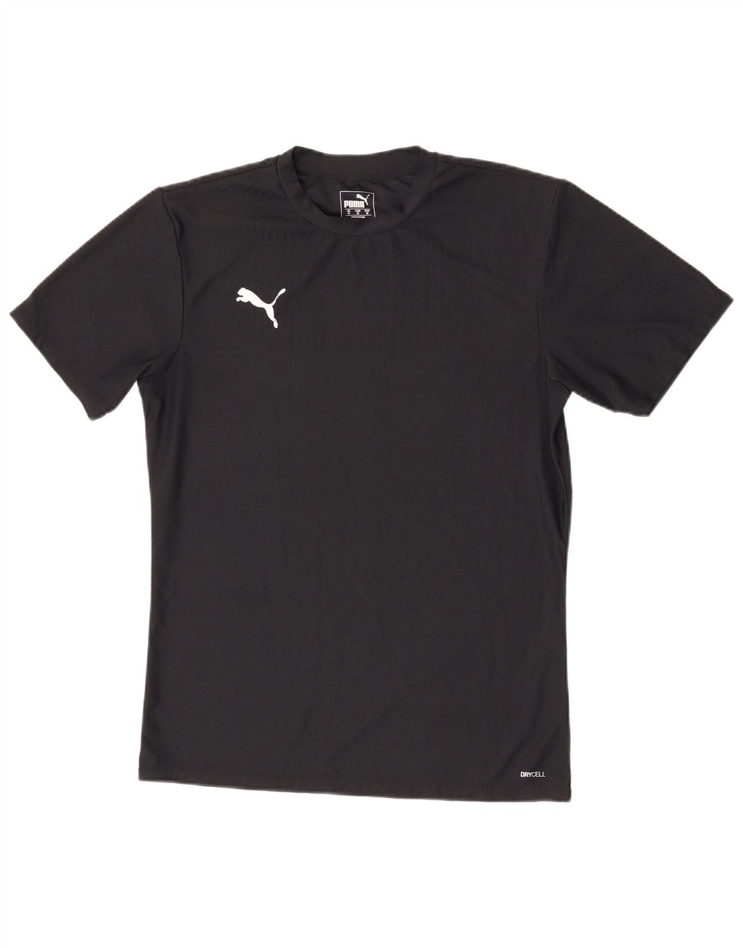 Мужская футболка Puma из полиэстера среднего размера, черная