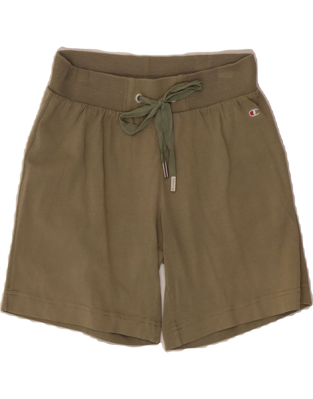 CHAMPION Womens Heritage Classics Sport Shorts UK 8 Small  Khaki Vintage Champion and Second-Hand Champion from Messina Hembry 