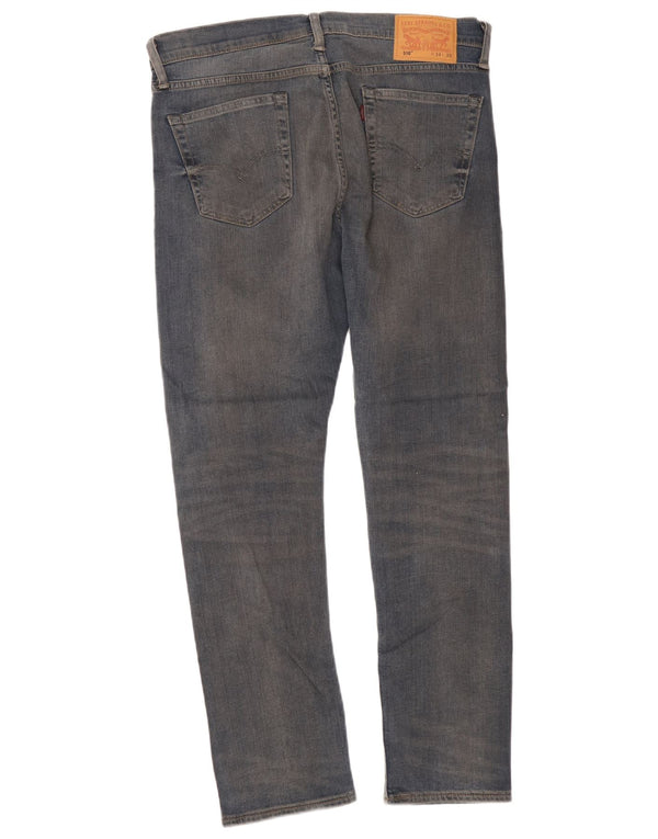 Мужские джинсы скинни Levi's 510 W34 L30 темно-синие, хлопок
