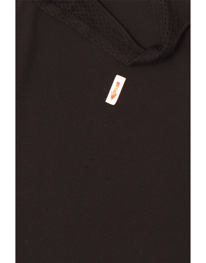 Женский жилет Nike Dri Fit Top UK 10, маленький черный полиэстер