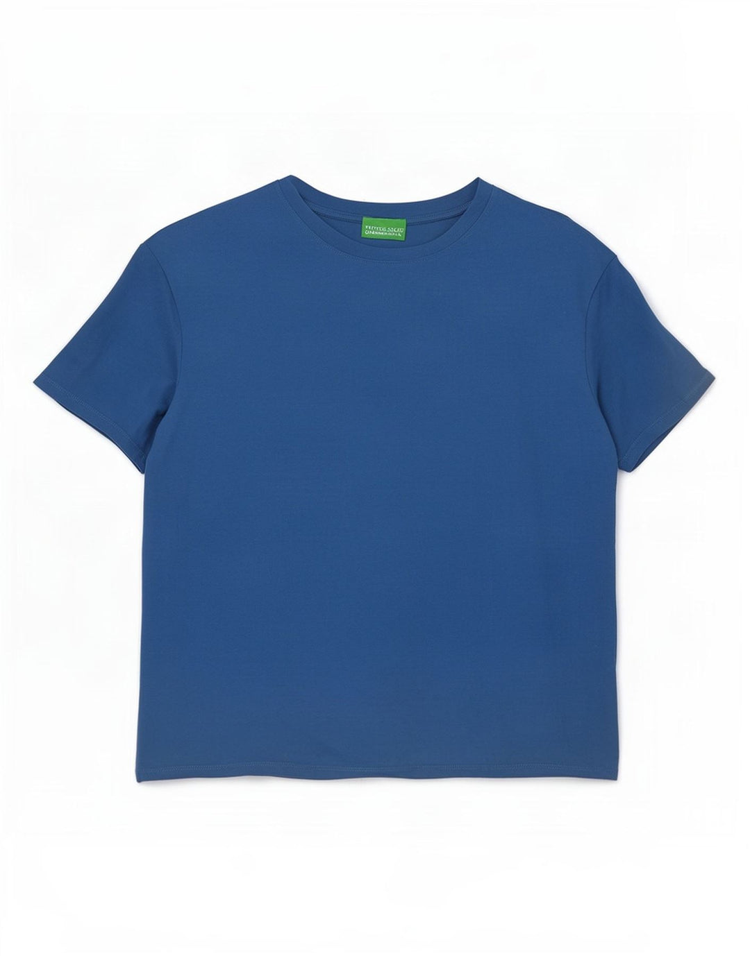 Женская футболка Benetton Top UK 16, большая синяя