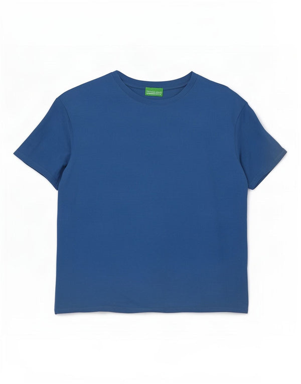 Женская футболка Benetton Top UK 16, большая синяя