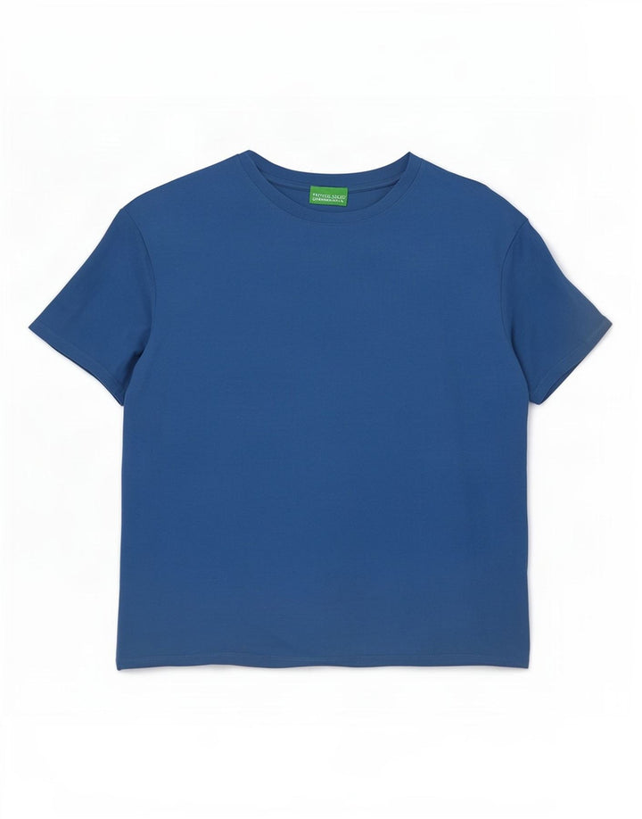 Женская футболка Benetton Top UK 16, большая синяя