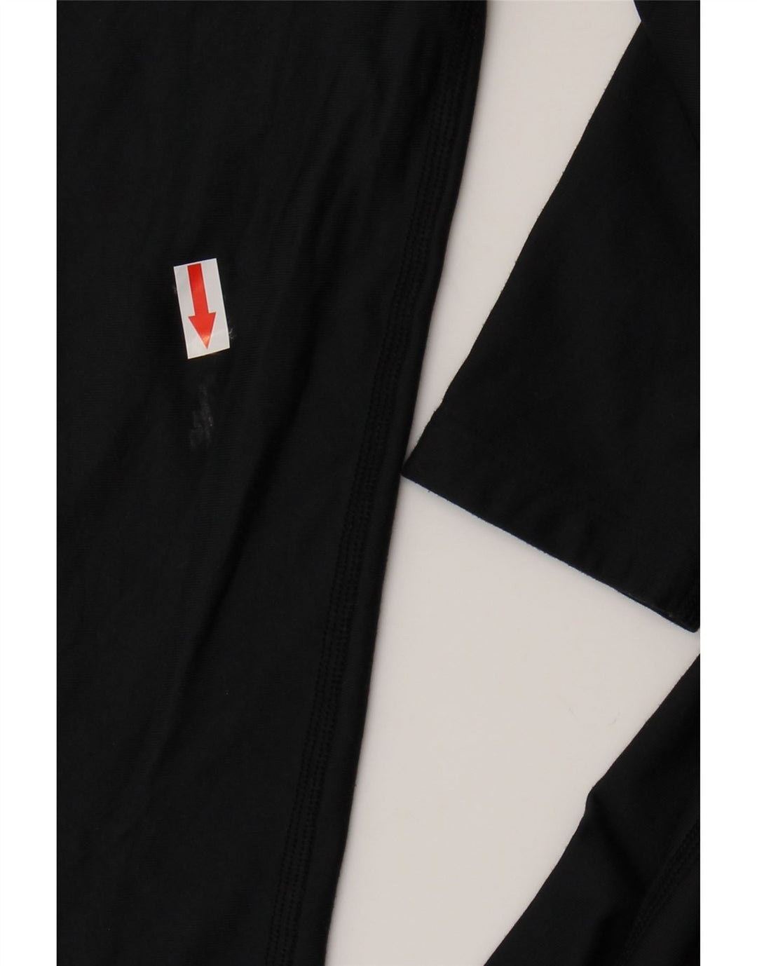 Женский компрессионный топ Under Armour с длинным рукавом, Великобритания 14, большой черный полиэстер