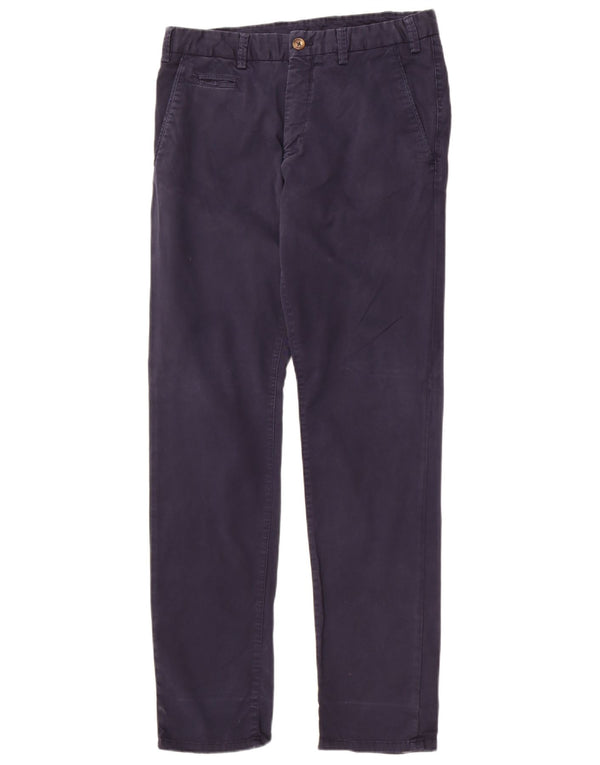 Мужские брюки-чиносы Massimo Dutti Slim Fit EU 40 Medium W31 L33 Темно-синие