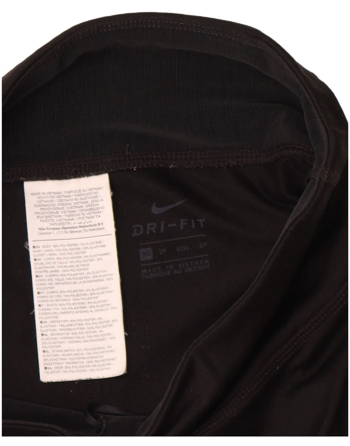 Женские леггинсы Nike Dri Fit UK 6 XS, черный полиэстер
