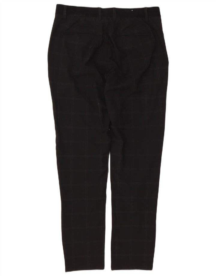 Мужские брюки-чиносы Zara Medium W31 L30, черные в клетку