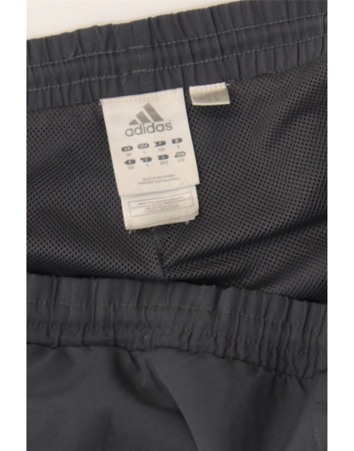 ADIDAS Mens Tracksuit Trousers XL Grey Polyester Vintage Adidas and Second-Hand Adidas from Messina Hembry 