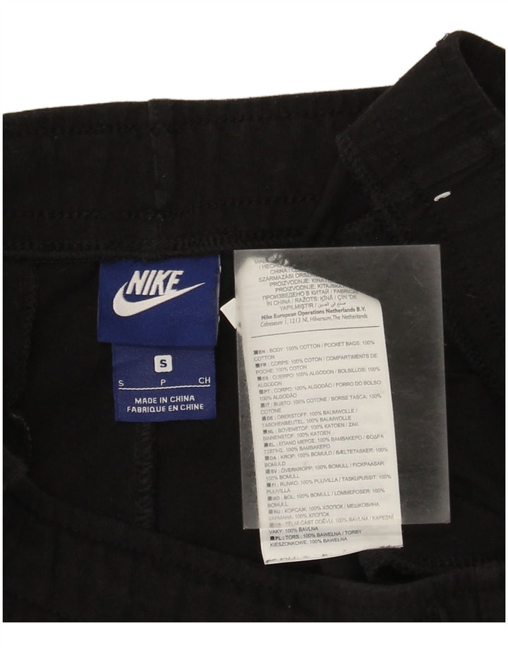 Мужские спортивные шорты Nike, маленькие черные, хлопок