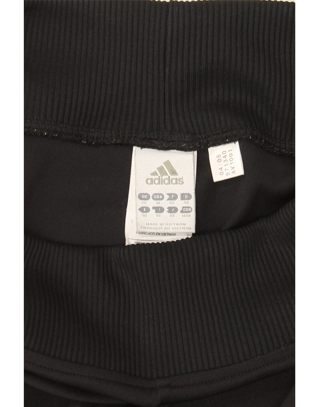 Женские спортивные брюки Adidas UK 14, средний черный полиэстер