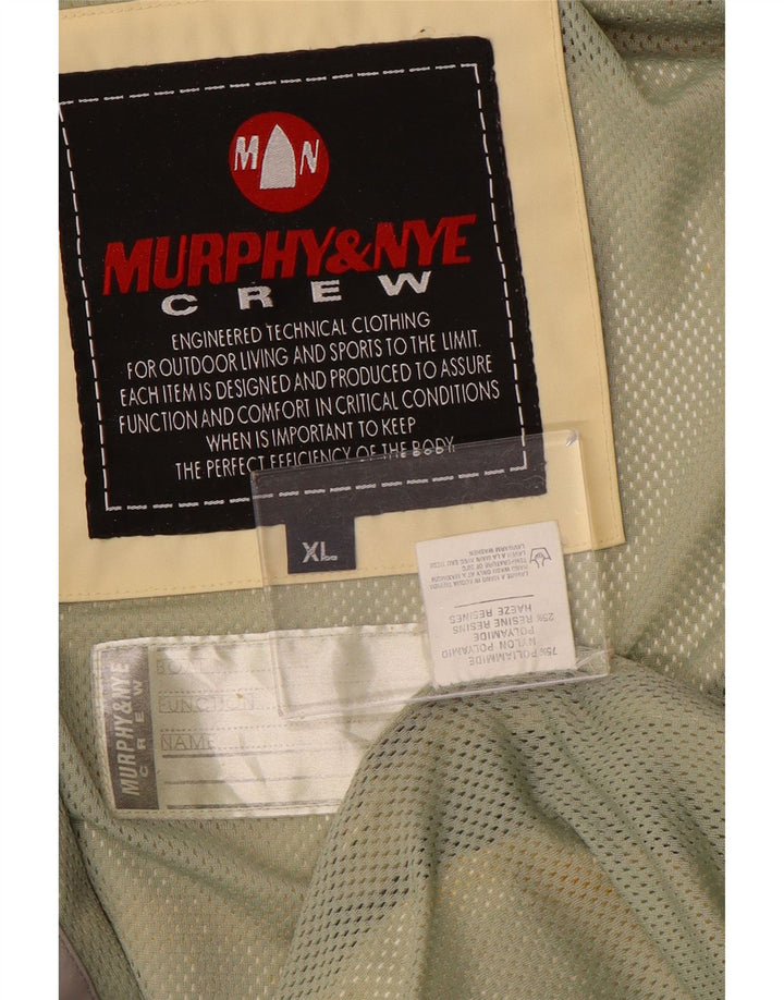 Мужская куртка-бомбер Murphy & Nye UK 42 XL, желтый нейлон