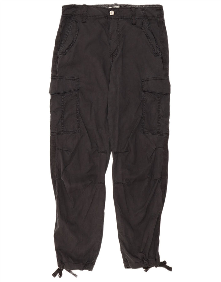 Женские брюки карго для джоггеров Marks & Spencer UK 12 Medium W30 L29 Серые