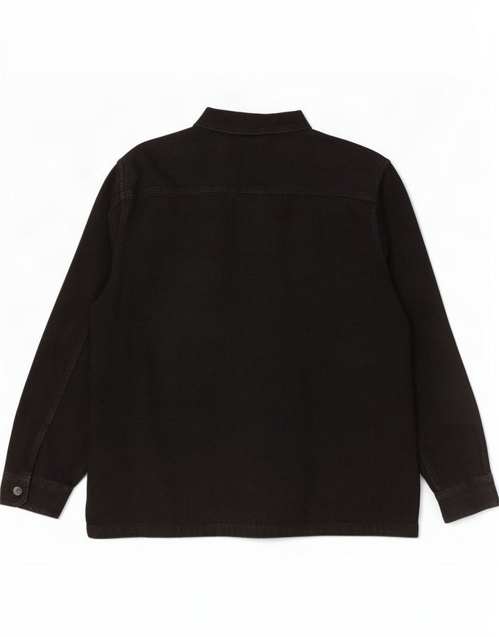 Мужская джинсовая рубашка Marks & Spencer 3XL, черный хлопок
