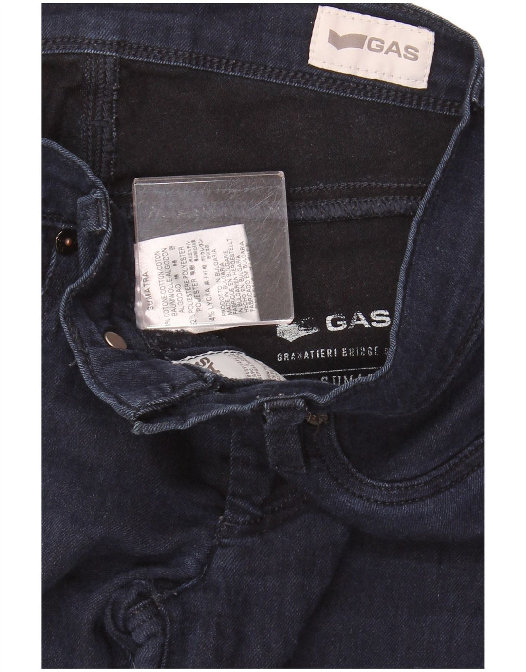 Женские узкие джинсы GAS Sumatra W25 L32, темно-синий, хлопок