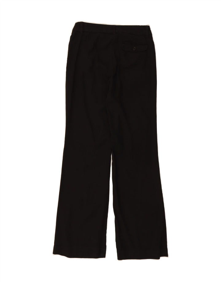 HENRY COTTONS Womens Bootcut Casual Trousers IT 42 Medium W28 L33 Black Vintage Henry Cottons and Second-Hand Henry Cottons from Messina Hembry 