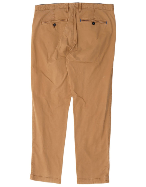 Мужские брюки-чиносы Ted Baker Slim Fit W34 L30, бежевый хлопок