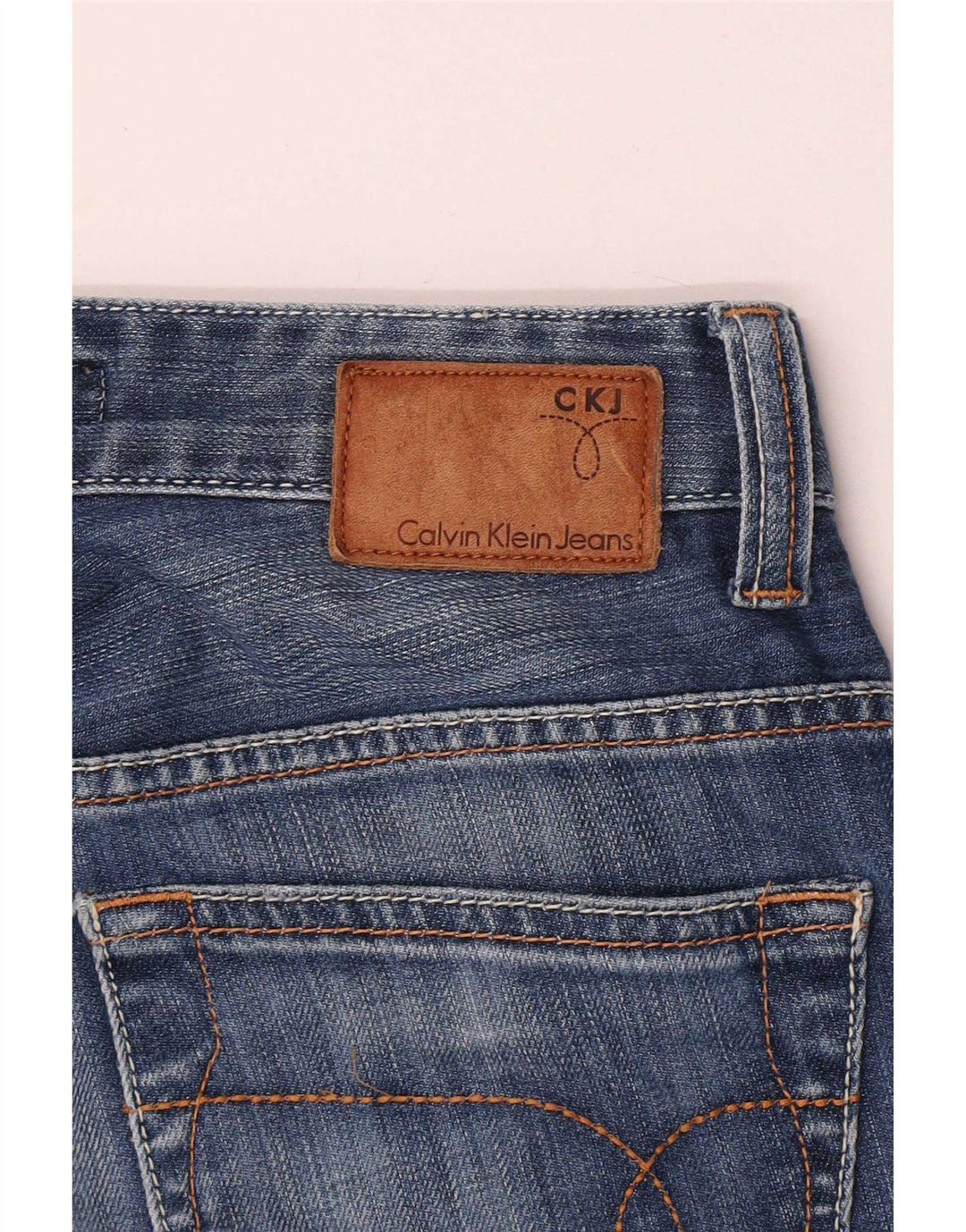 Женские прямые джинсы Calvin Klein W30 L34 синие