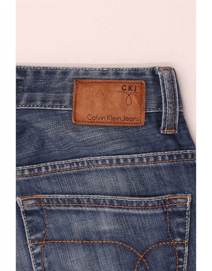 Женские прямые джинсы Calvin Klein W30 L34 синие