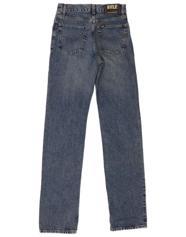 Женские прямые джинсы Rifle W29 L34, синий хлопок