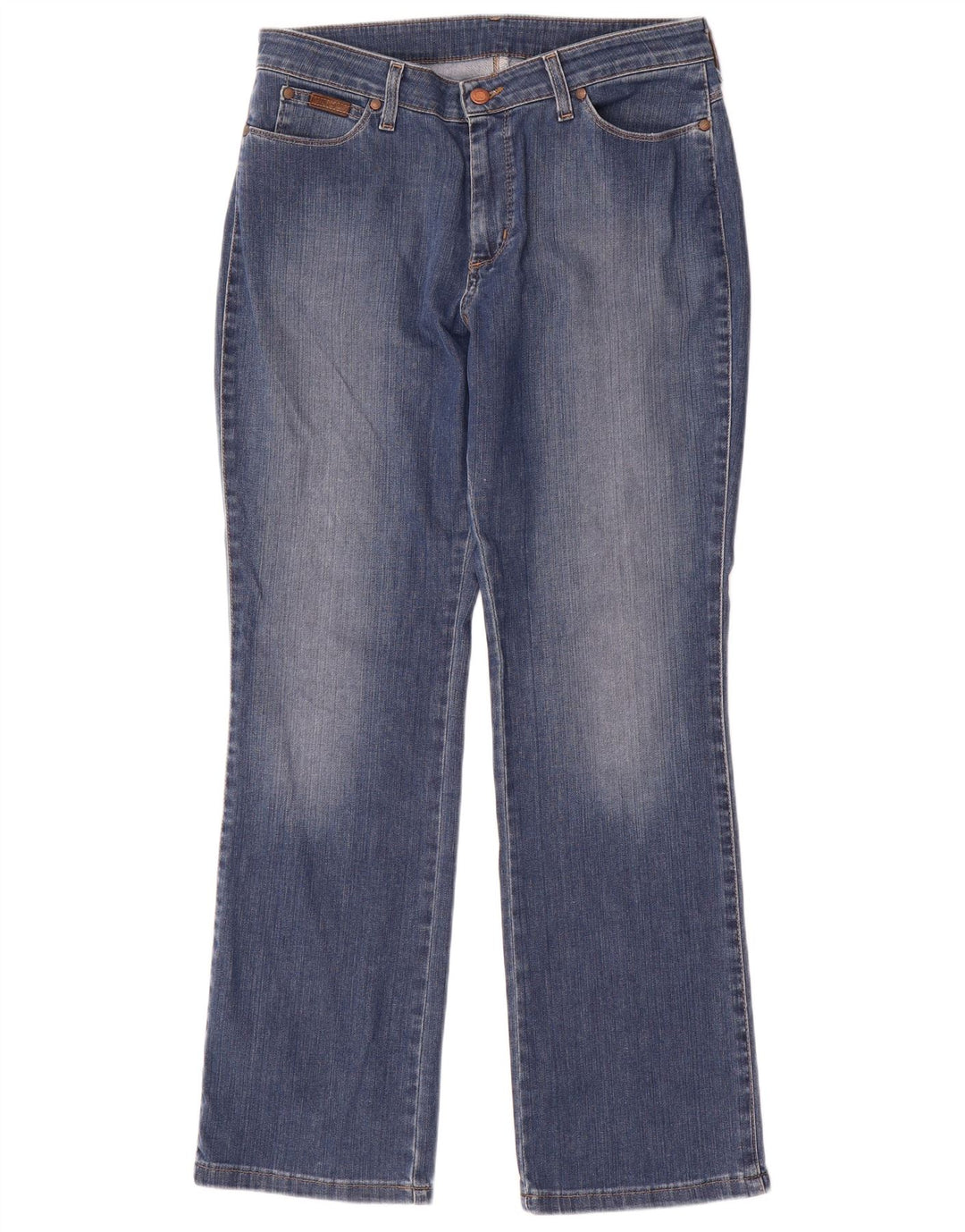 Женские джинсы Wrangler Curvy Bootcut W32 L30 синие, хлопок