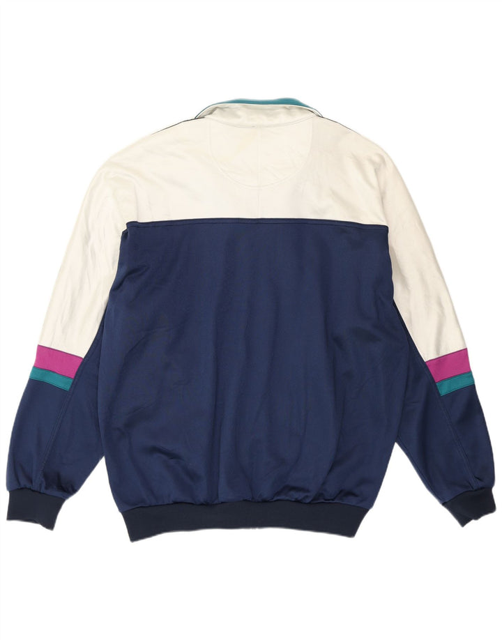 Мужской спортивный костюм ASICS с графическим рисунком IT 54 XL темно-синий с цветными блоками