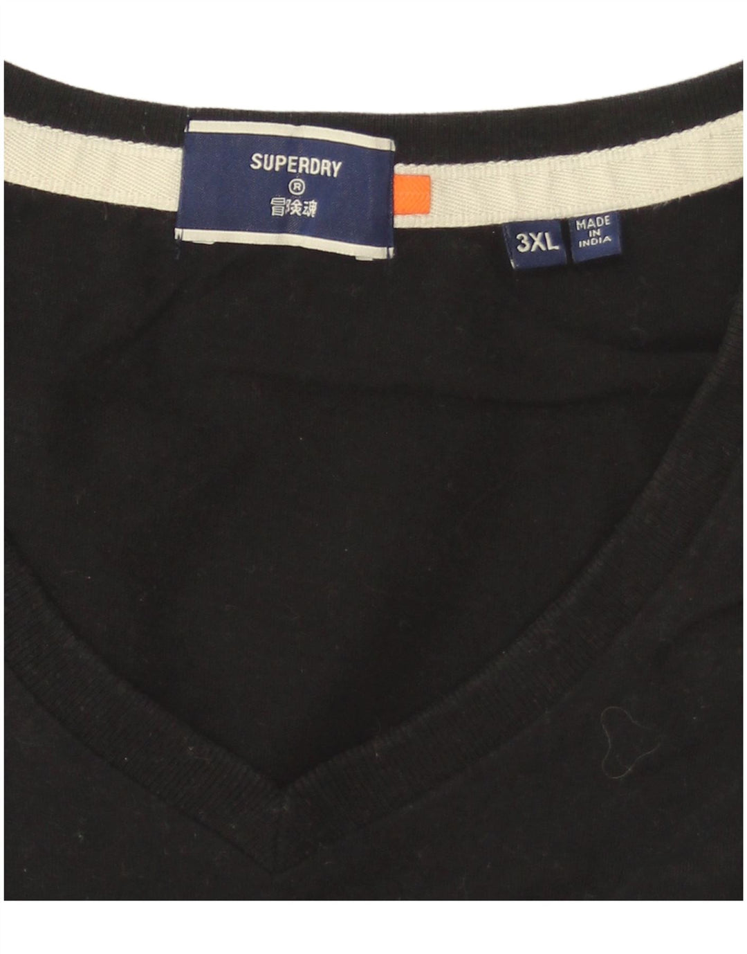 Мужская футболка Superdry Top 3XL, черная